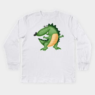 Alligator Kids Long Sleeve T-Shirt